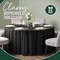 Bulk Pack Plastic Table Cloth - 120 Inch Round Disposable Tablecloth for Parties - Round Tablecloth - Disposable Table Cloths for Parties-Exquisite Party Solids